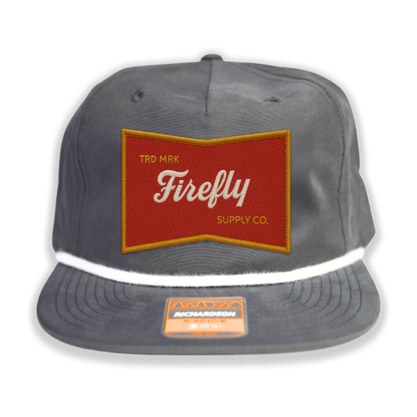 Richardson Rope Hat - Charcoal