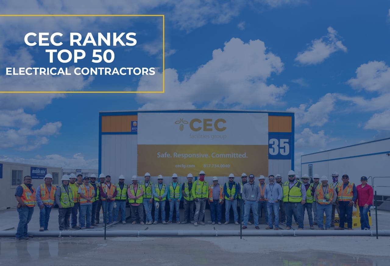 CEC lands In The Top 50 Electrical Contractors Once Again! CEC