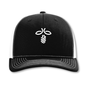 Richardson Trucker 112 - Black/White